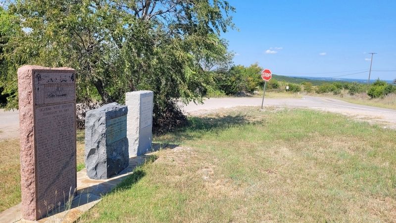 The view of the markers along the highway. Click for full size. The view of the markers along the highway image. Click for full size.