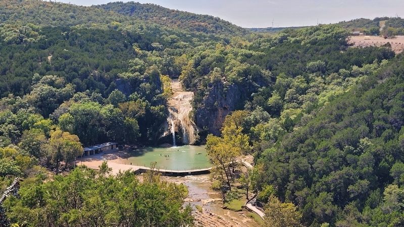 The view of the Turner Falls at the overlook. Click for full size. The view of the Turner Falls at the overlook image. Click for full size.