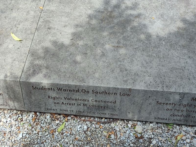 Freedom Summer '64 Memorial image. Click for full size.