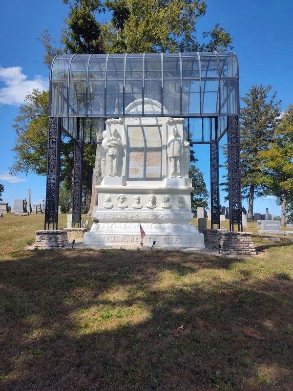 Cushman Monument image. Click for full size.