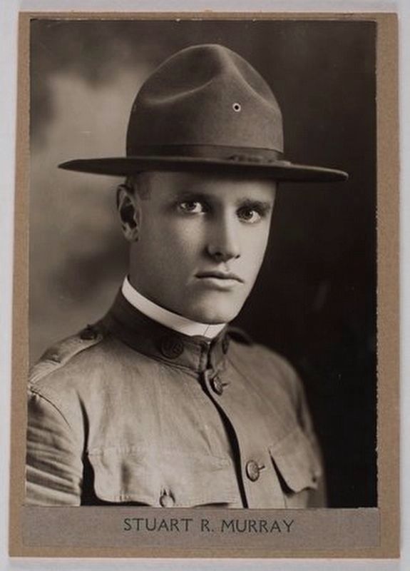 Stuart R. Murray (1895-1918). Click for full size. Stuart R. Murray (1895-1918) image. Click for full size.