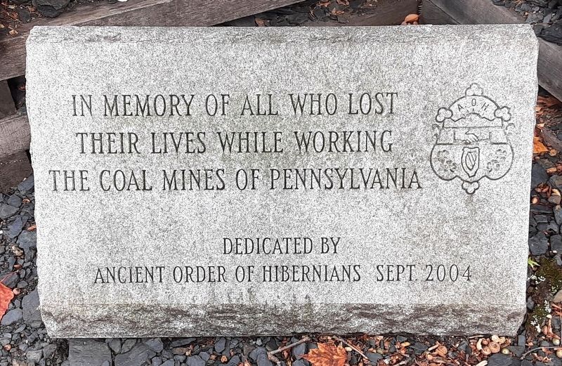 Coal Miners Memorial. Click for full size. Coal Miners Memorial image. Click for full size.