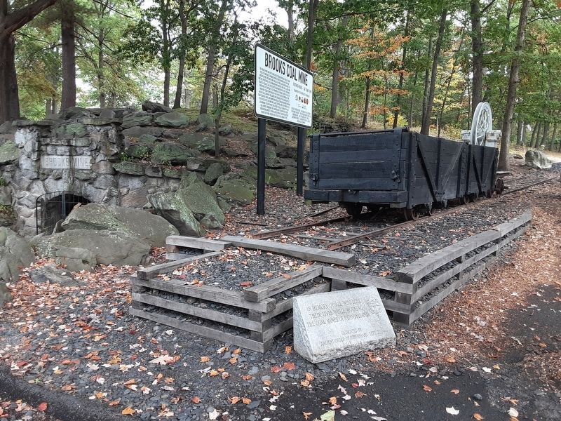 Coal Miners Memorial at Brooks Coal Mine. Click for full size. Coal Miners Memorial at Brooks Coal Mine image. Click for full size.