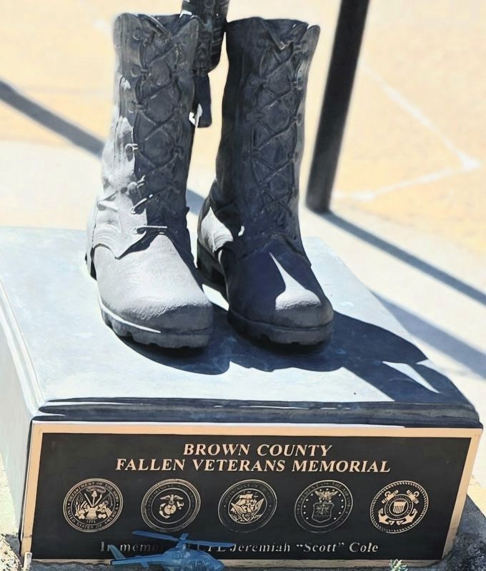 Brown County Fallen Veterans Memorial image. Click for full size.