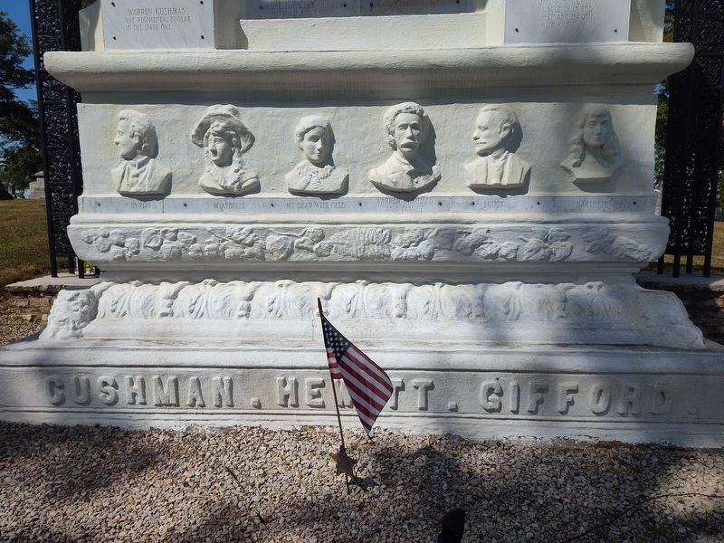 Cushman Monument image. Click for full size.