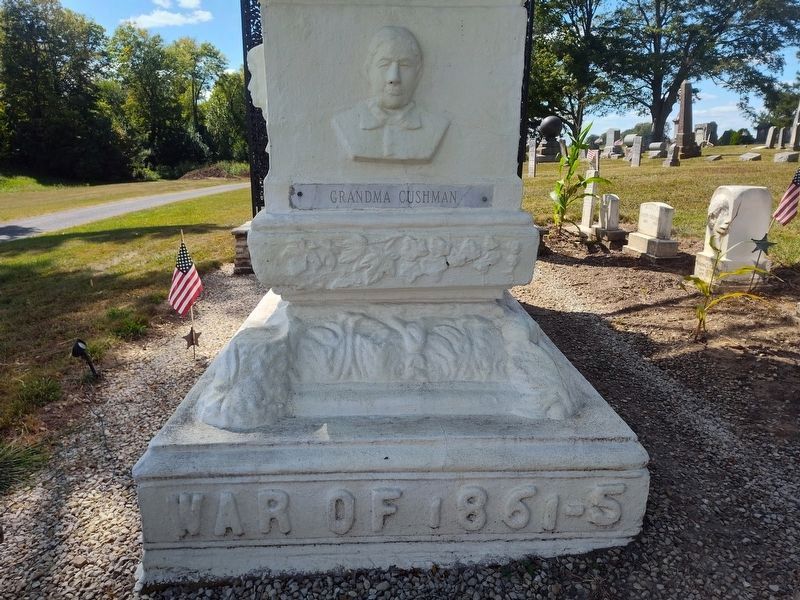 Cushman Monument image. Click for full size.