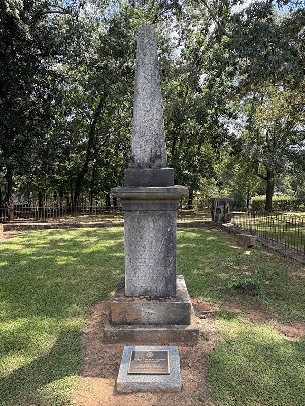 Roswell King's monument. Click for full size. Roswell King's monument image. Click for full size.
