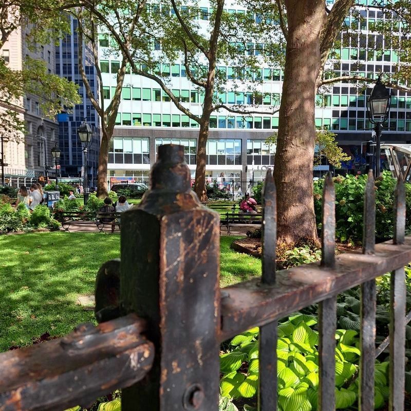 Bowling Green Fence. Click for full size. Bowling Green Fence image. Click for full size.