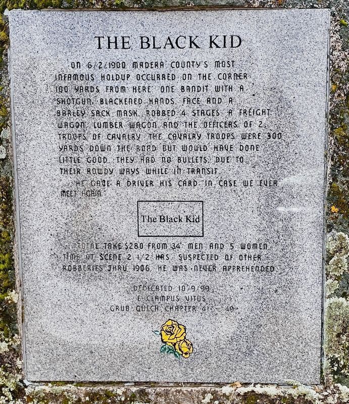 The Black Kid marker image. Click for full size.