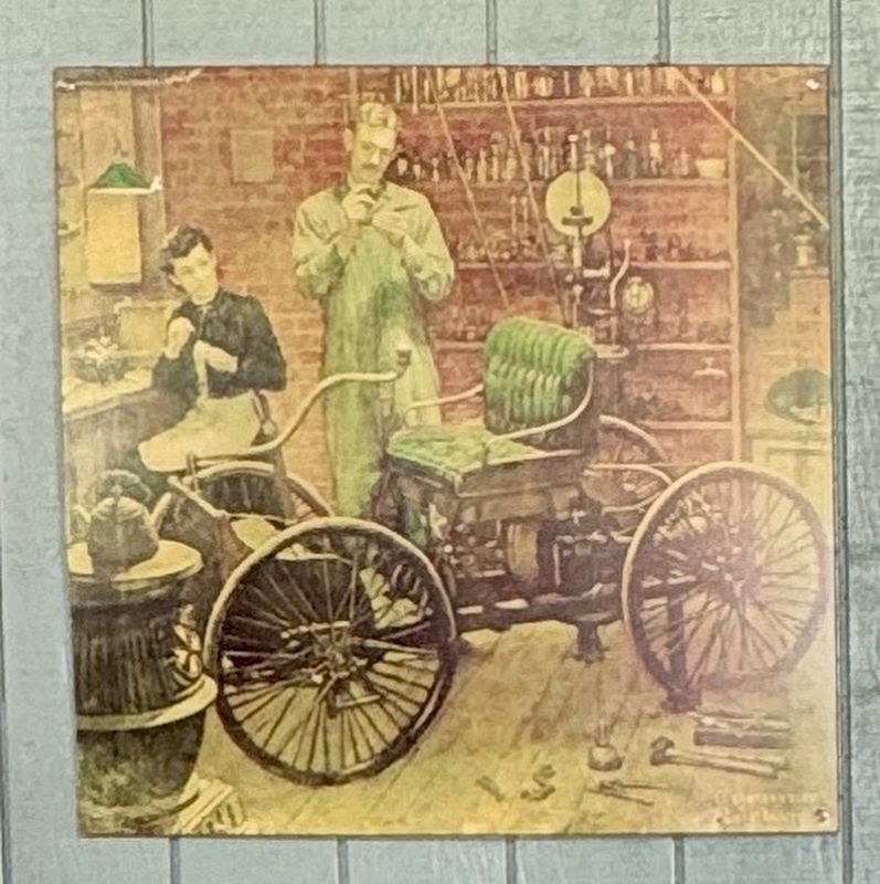 Ford�s Quadricycle image. Click for full size.