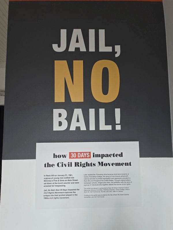 Jail, No Bail Marker image. Click for full size.