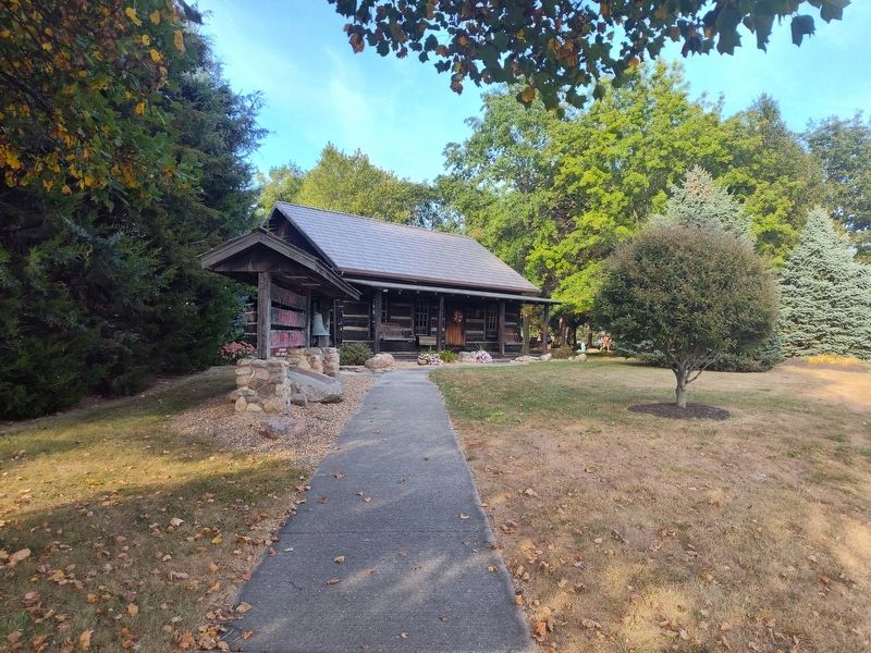 Log Home Marker image. Click for full size.