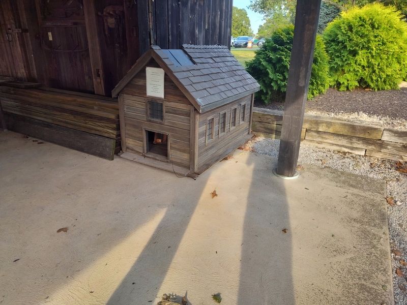 Model of Church at St. Alphonsus Marker image. Click for full size.