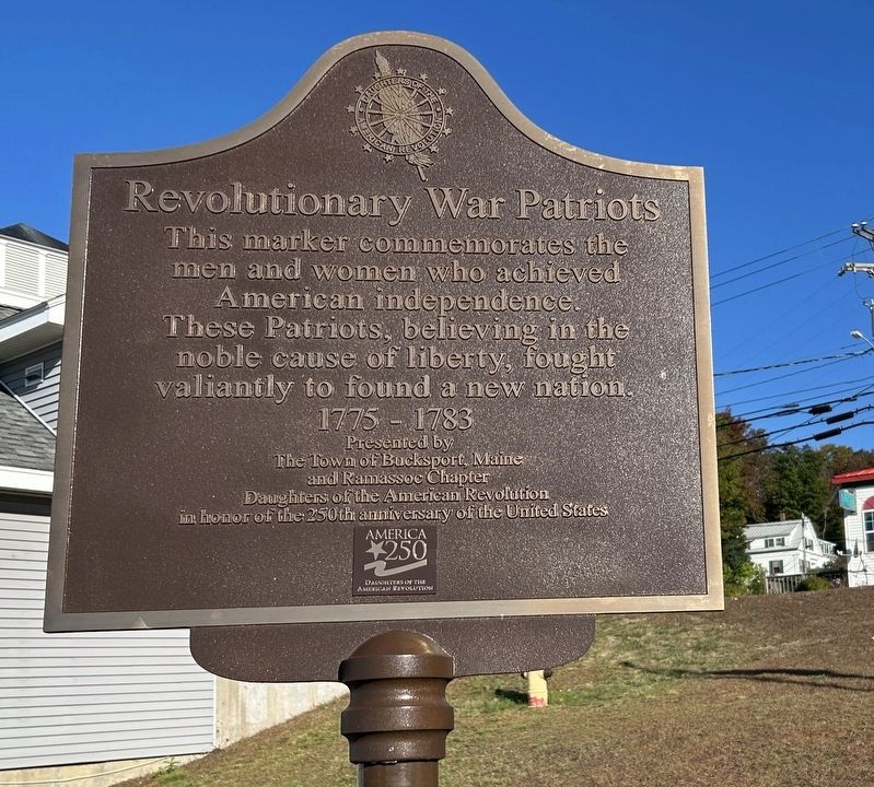Revolutionary War Patriots Marker. Click for full size. Revolutionary War Patriots Marker image. Click for full size.