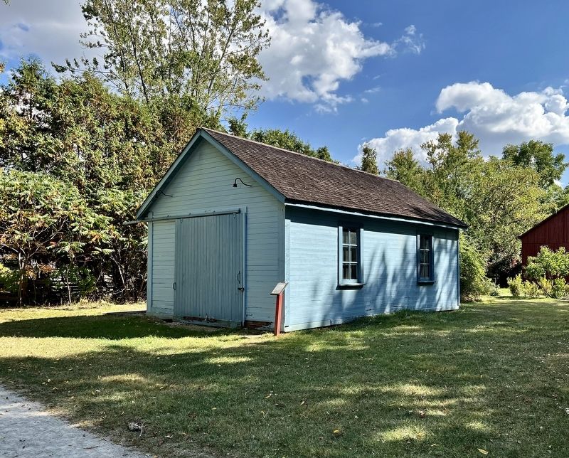 Tavern Carriage Shed Marker. Click for full size. Tavern Carriage Shed Marker image. Click for full size.