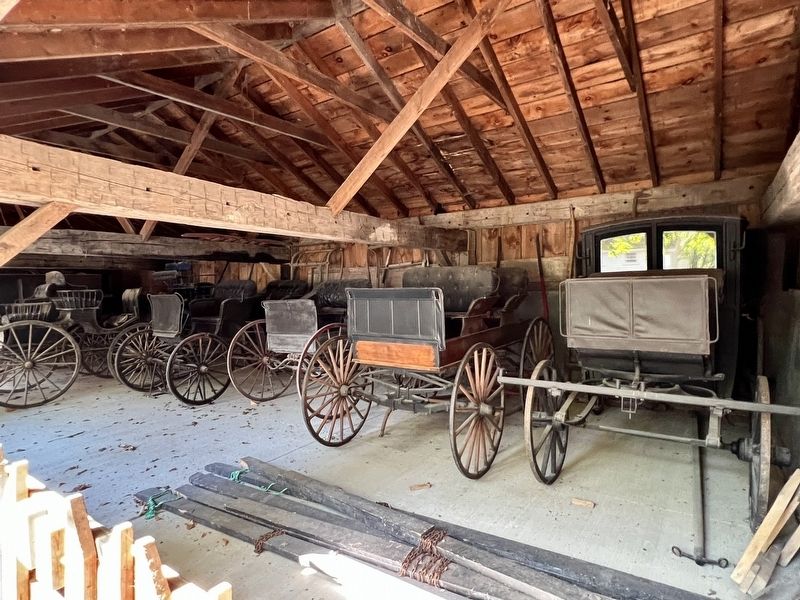 Carriages in the Lochaber Carriage Shed. Click for full size. Carriages in the Lochaber Carriage Shed image. Click for full size.