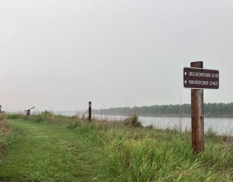 Cross Ranch Marker. Click for full size. Cross Ranch Marker image. Click for full size.