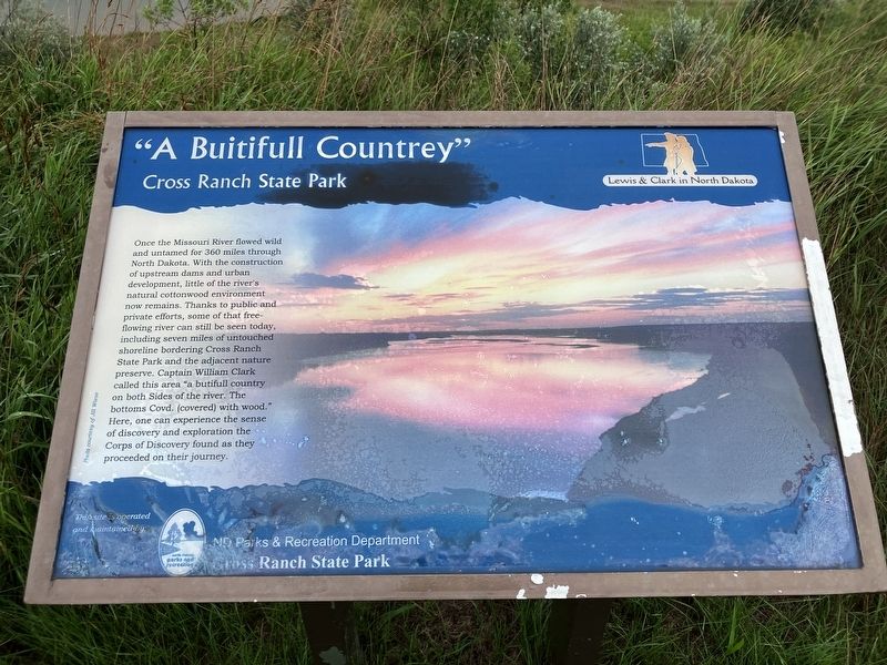 "A Buitifull Countrey" Marker. Click for full size. "A Buitifull Countrey" Marker image. Click for full size.