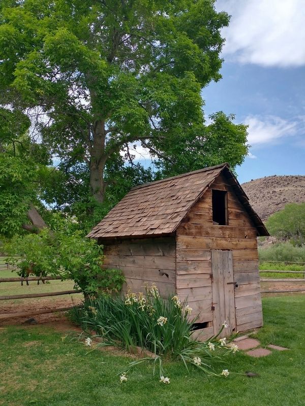 The Gifford House Outhouse. Click for full size. The Gifford House Outhouse image. Click for full size.