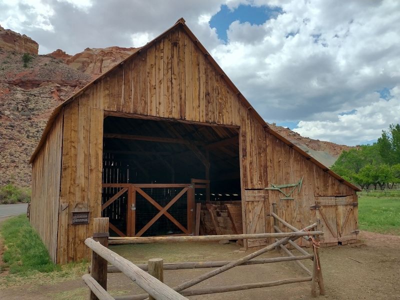 Pendleton-Jorgenson-Gifford Barn Story Marker. Click for full size. Pendleton-Jorgenson-Gifford Barn Story Marker image. Click for full size.