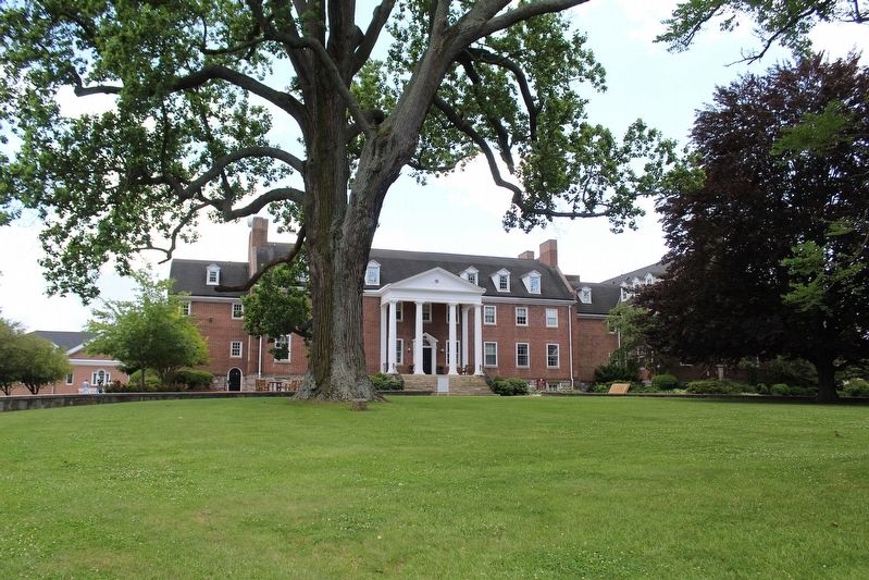 The Poplar Tree with "new" Claggett Hall image. Click for full size.