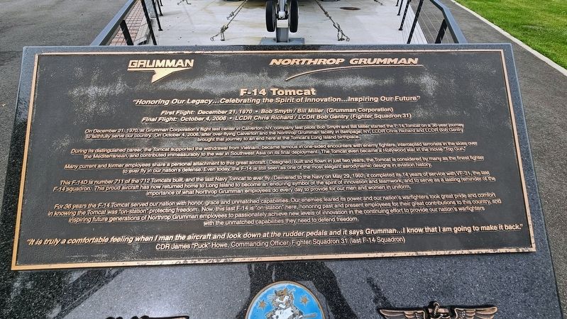 F-14 Tomcat Marker. Click for full size. F-14 Tomcat Marker image. Click for full size.