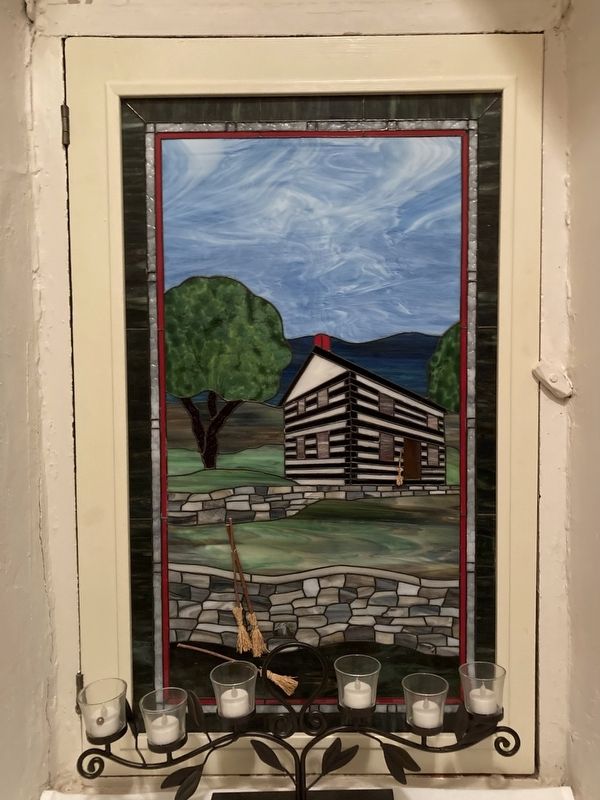Warfield House Stained Glass Window image. Click for full size.