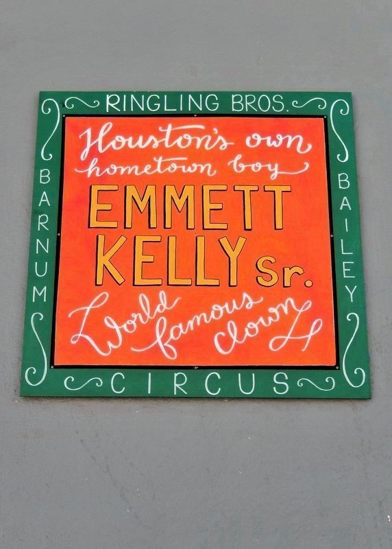 Emmett Kelly, Sr. Mural. Click for full size. Emmett Kelly, Sr. Mural image. Click for full size.