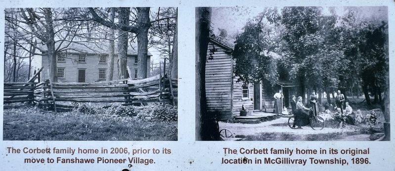 Corbett Tavern marker photos and captions detail (left and centre). Click for full size. Corbett Tavern marker photos and captions detail (left and centre) image. Click for full size.