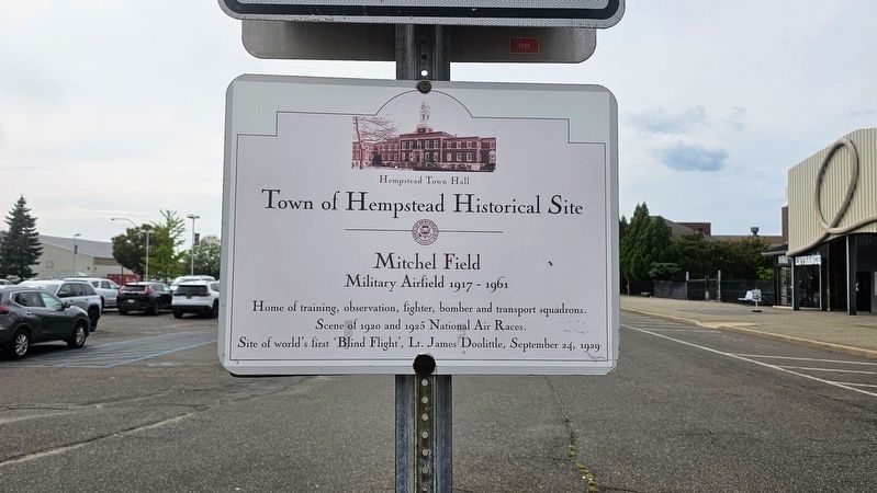 Mitchel Field Marker. Click for full size. Mitchel Field Marker image. Click for full size.