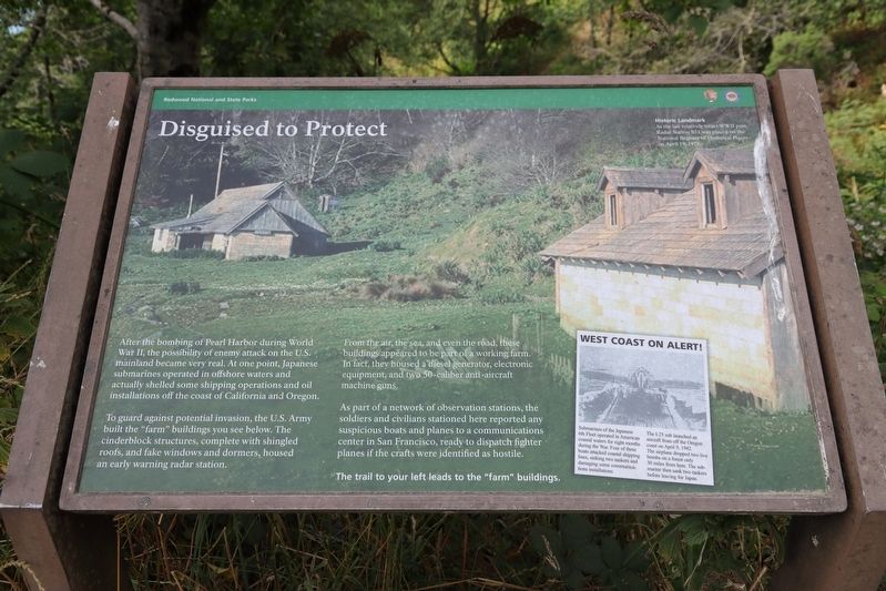 Disguised to Protect Marker image. Click for full size.