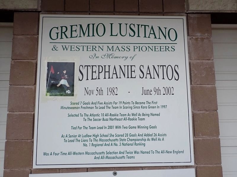 Stephanie Santos Marker image. Click for full size.