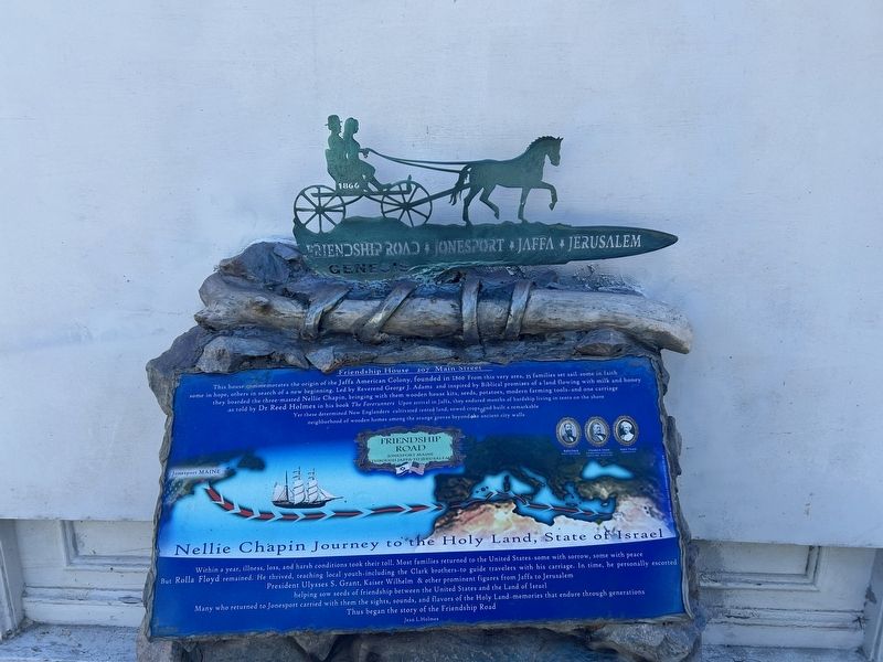 Friendship Road Marker. Click for full size. Friendship Road Marker image. Click for full size.