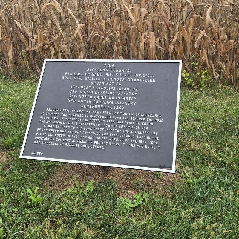Jackson’s Command Marker. Click for full size. Jackson’s Command Marker image. Click for full size.