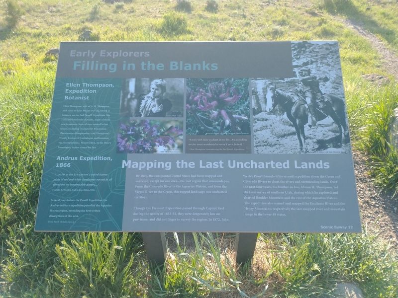 Early Explorers Marker. Click for full size. Early Explorers Marker image. Click for full size.