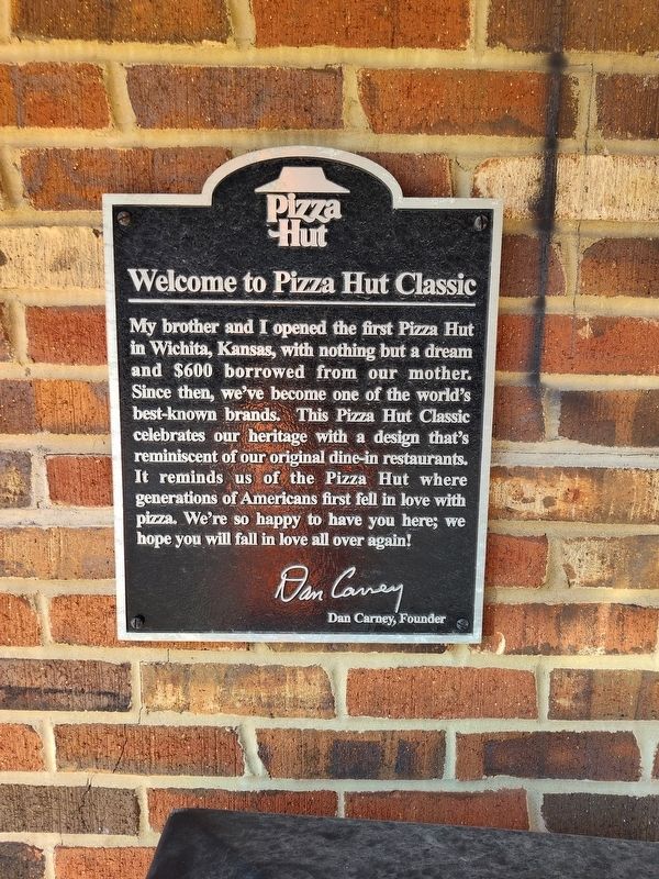 Welcome to Pizza Hut Classic Marker image. Click for full size.