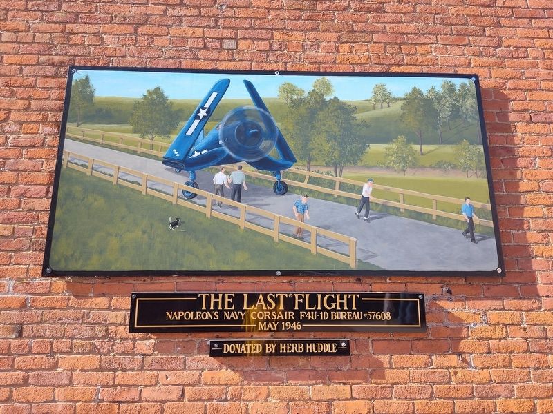The Last Flight Marker. Click for full size. The Last Flight Marker image. Click for full size.