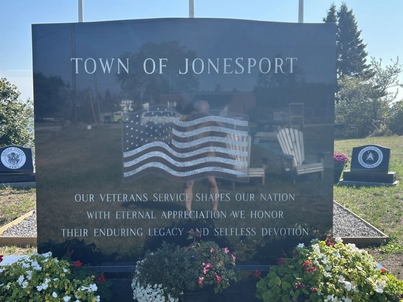 Town of Jonesport Marker. Click for full size. Town of Jonesport Marker image. Click for full size.