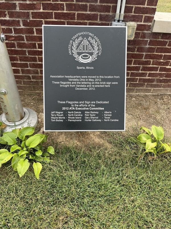 Amateur Trapshooting Association Marker. Click for full size. Amateur Trapshooting Association Marker image. Click for full size.