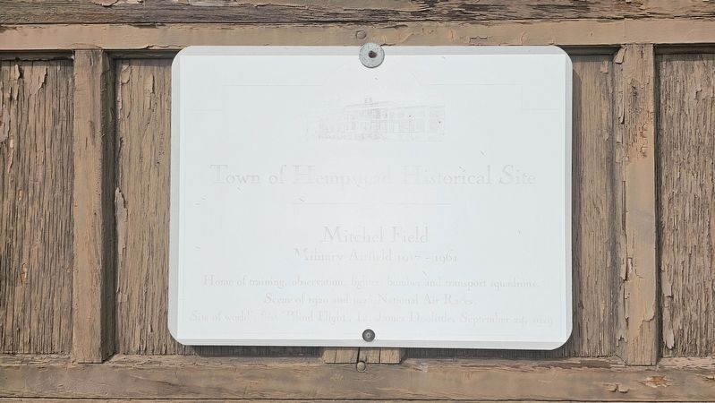 Mitchel Field Marker. Click for full size. Mitchel Field Marker image. Click for full size.