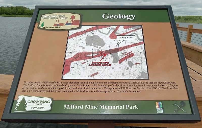 Geology Marker. Click for full size. Geology Marker image. Click for full size.