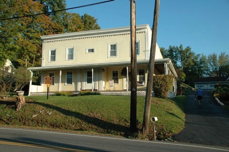 Meed House Marker. Click for full size. Meed House Marker image. Click for full size.