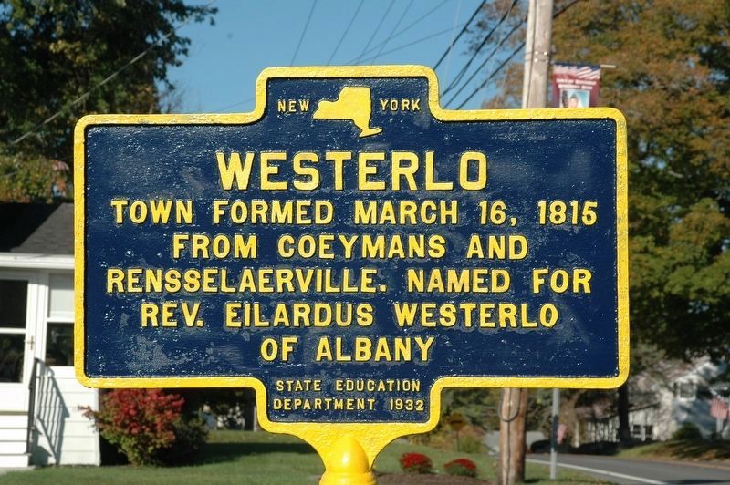 Westerlo Marker image. Click for full size.