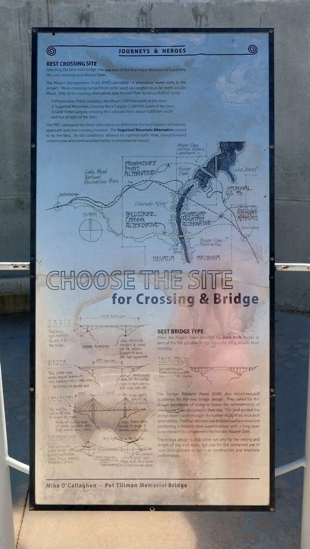 Choose the Site for Crossing & Bridge Marker image. Click for full size.
