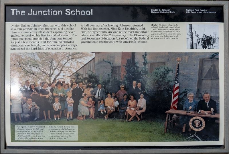 The Junction School Marker. Click for full size. The Junction School Marker image. Click for full size.