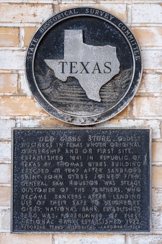 Old Gibbs Store Marker image. Click for full size.