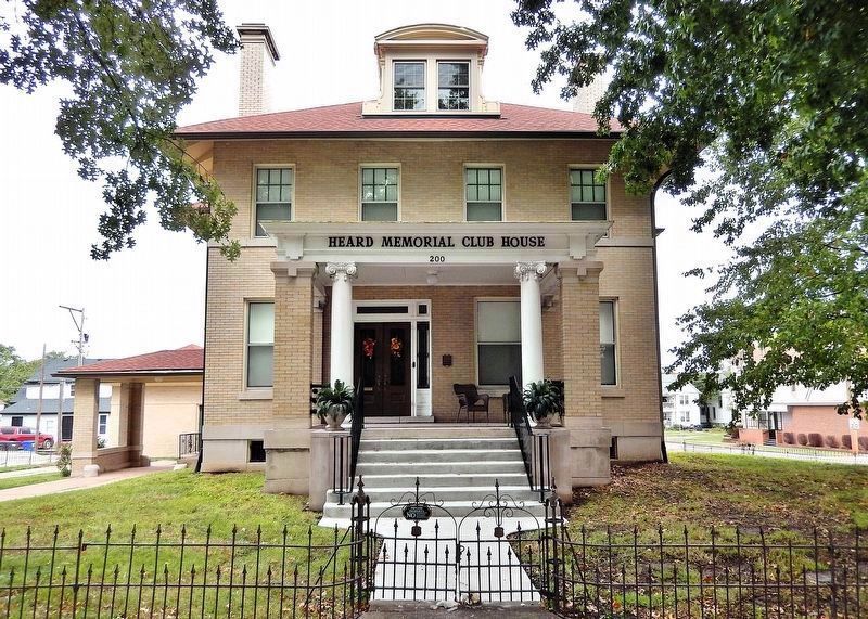 John T. and Lillian Heard House (<i>south/front elevation</i>) image. Click for full size.