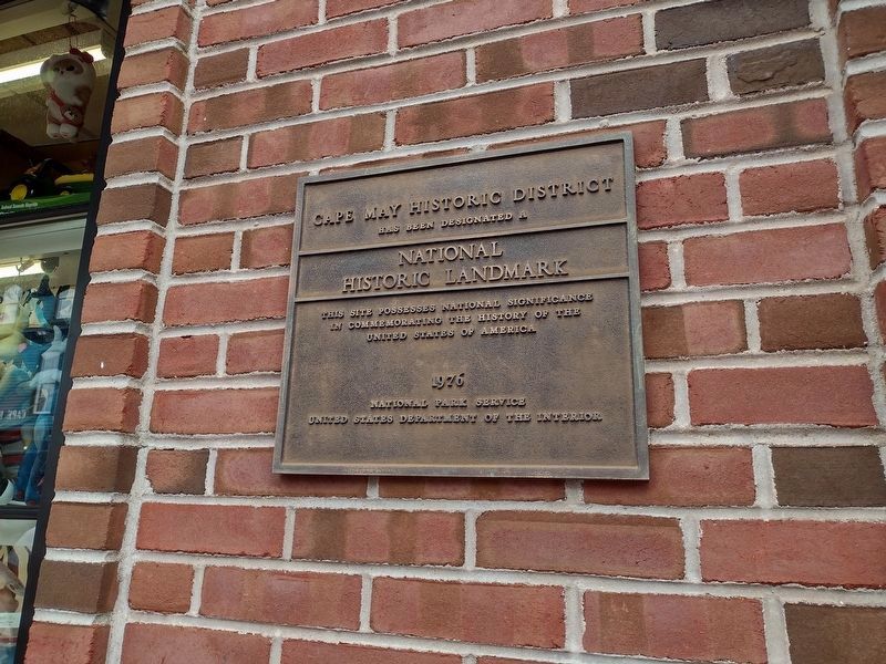 Cape May Historic District Marker image. Click for full size.