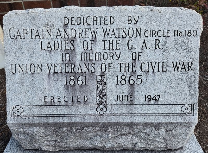 Civil War Memorial. Click for full size. Civil War Memorial image. Click for full size.