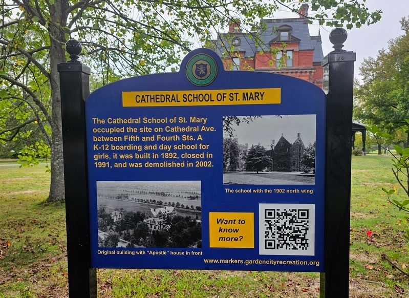 Cathedral School of St. Mary Historical Marker